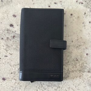 TUMI Black travel wallet